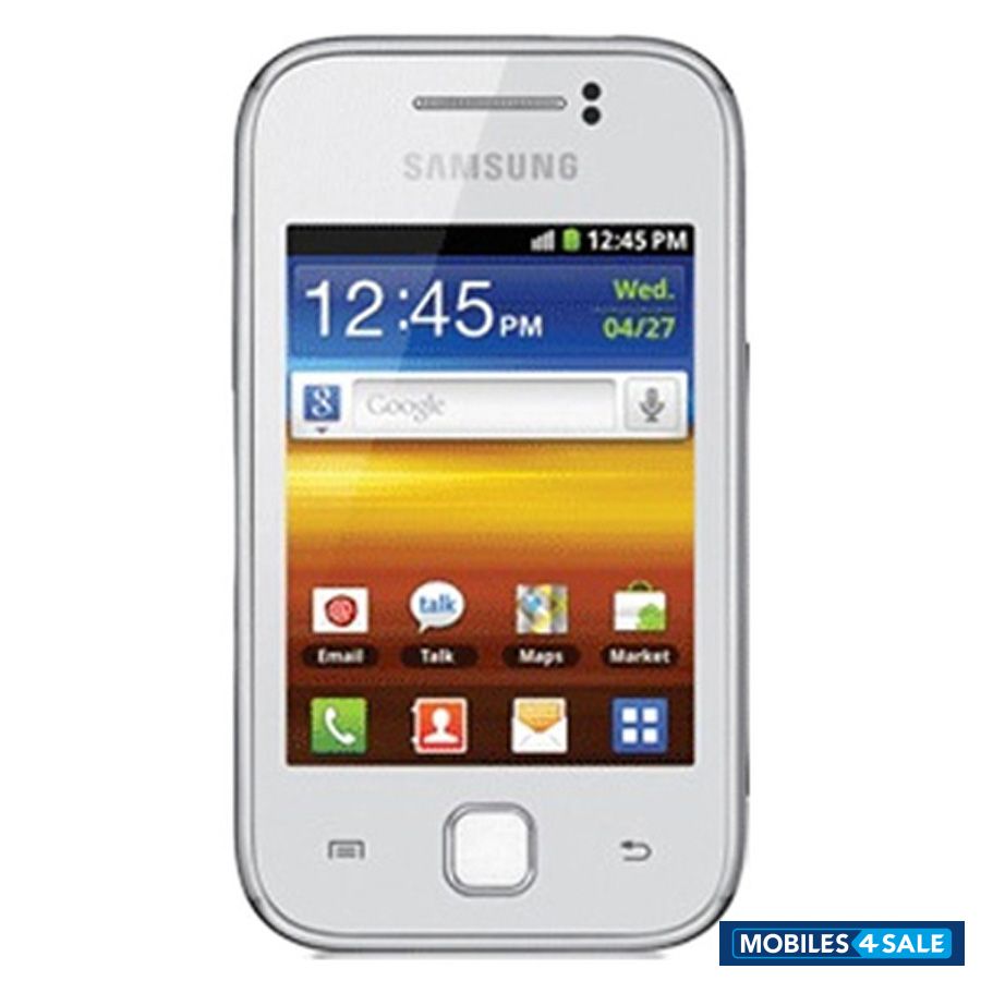 White Samsung Galaxy Y