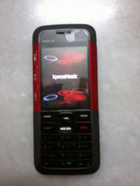 Black & Red Nokia XpressMusic 5310