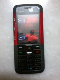 Black & Red Nokia XpressMusic 5310