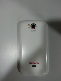 White Karbonn  A7 Android Smart Phone