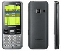 Silver Black Samsung Metro Duos C3322