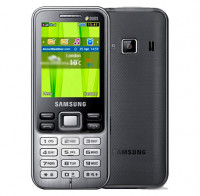 Silver Black Samsung Metro Duos C3322