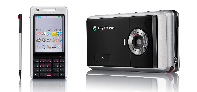 Silver And Black Sony Ericsson P1