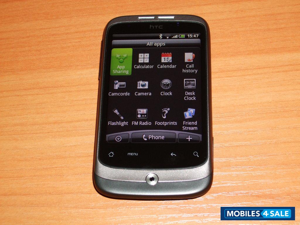 Black HTC Wildfire