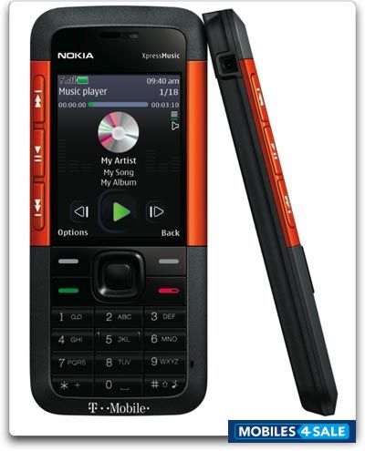 Black And Red Nokia XpressMusic 5310