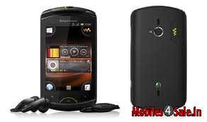 Black Sony Ericsson WT19i live with walkman