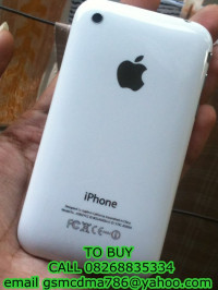 White Apple iPhone 3GS