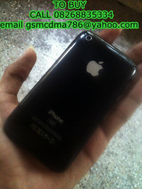 Black Apple iPhone 3GS