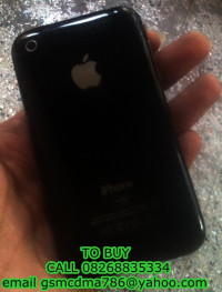 Black Apple iPhone 3GS