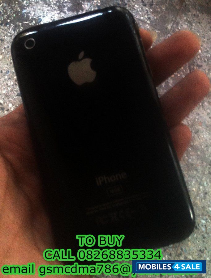 Black Apple iPhone 3GS