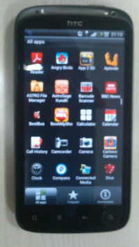 Black HTC Sensation