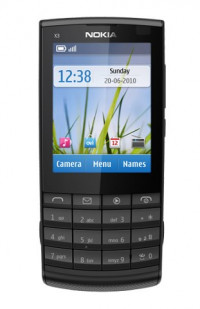 Black Nokia  X3-02.5 (new) Touch and Type