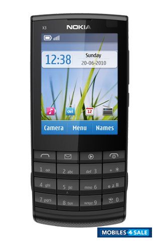 Black Nokia  X3-02.5 (new) Touch and Type