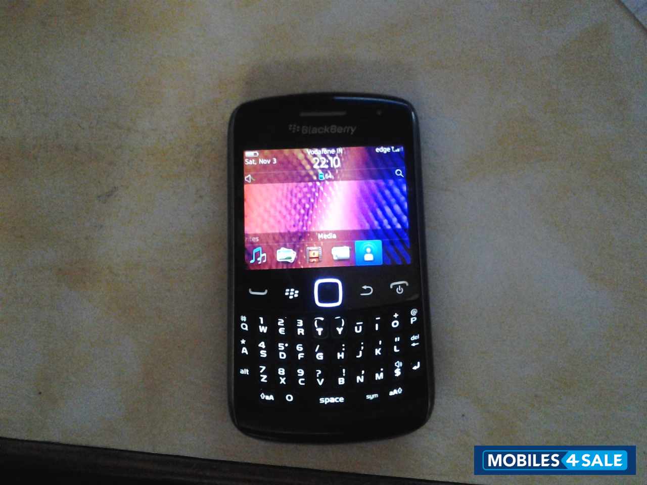 Black BlackBerry Curve 9360