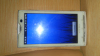 White Sony Ericsson Xperia X10