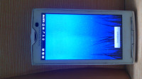 White Sony Ericsson Xperia X10