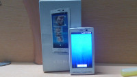 White Sony Ericsson Xperia X10