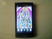 Black Sony Ericsson Xperia X10