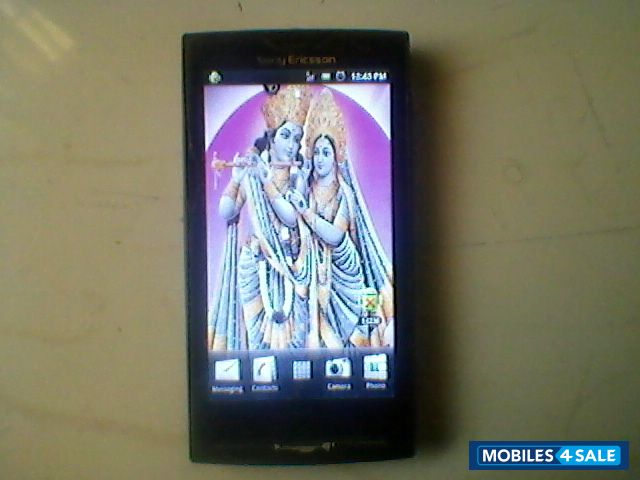 Black Sony Ericsson Xperia X10