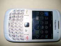 White BlackBerry Curve 8520