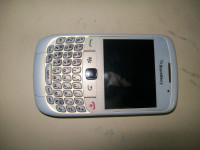 White BlackBerry Curve 8520