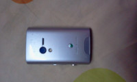 Black Sony Ericsson Xperia mini