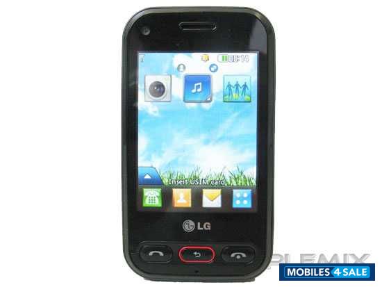 Black LG T-series LG T325