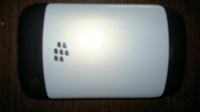 White And Black BlackBerry Curve 8520