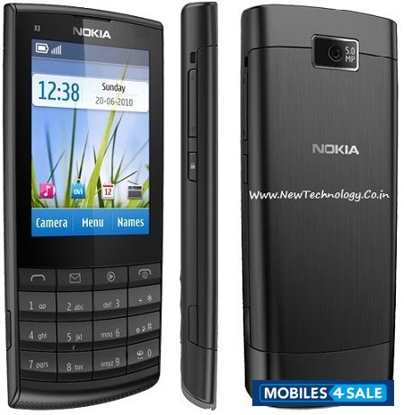 Black Nokia X3-02