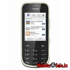 Silver Nokia Asha 202