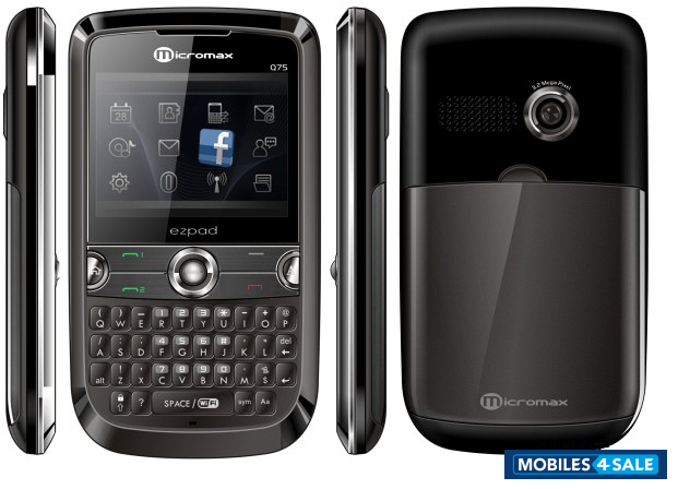 Black Micromax Q75