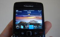 Black BlackBerry Bold 9780