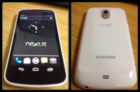 White Samsung Galaxy Nexus