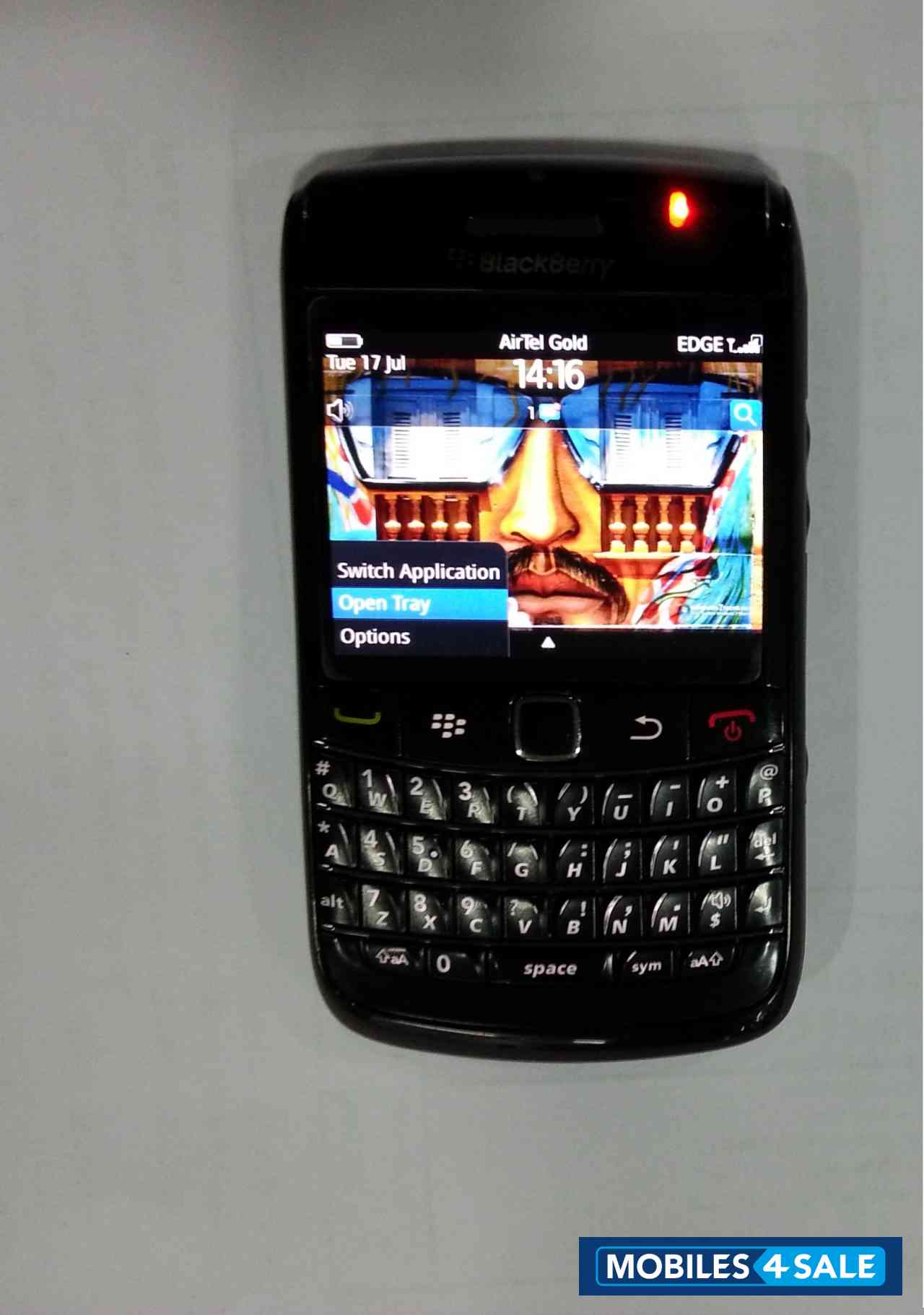 Black BlackBerry Bold 9780