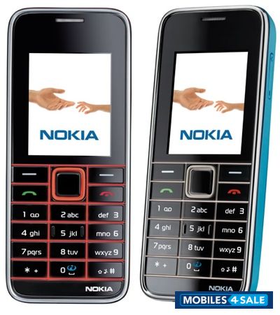 Black With Blue Nokia 3500