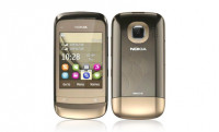 Golden Nokia C2-06