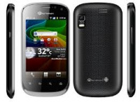 Black Micromax A75