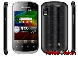 Black Micromax A75