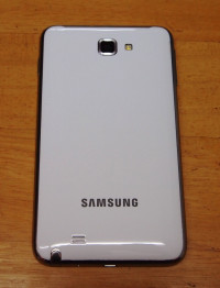 White Samsung Galaxy Note