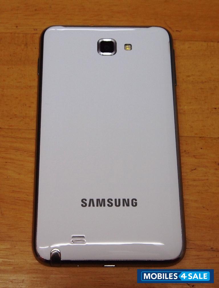 White Samsung Galaxy Note