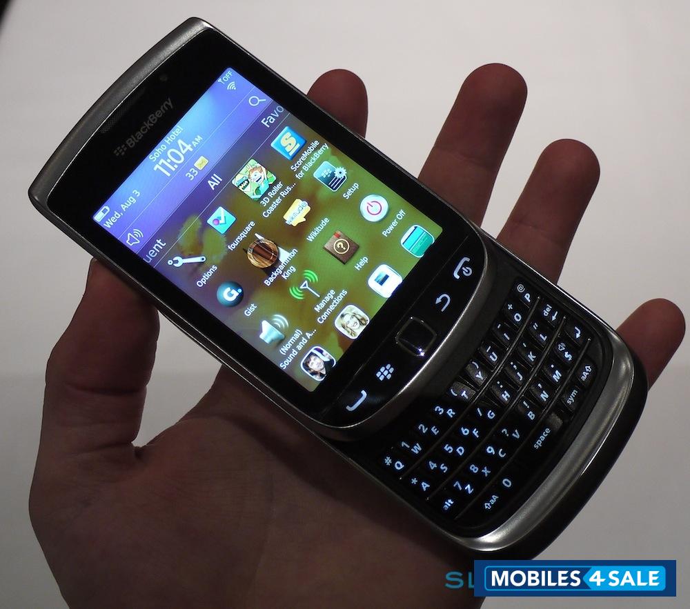 Silver BlackBerry Torch 9810