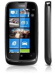 Black Nokia Lumia 610