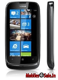 Black Nokia Lumia 610