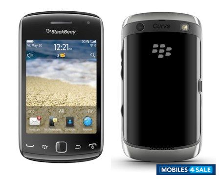 Black BlackBerry Curve 9380