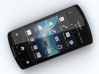 Black Sony Xperia neo L