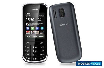 White Nokia Asha 202