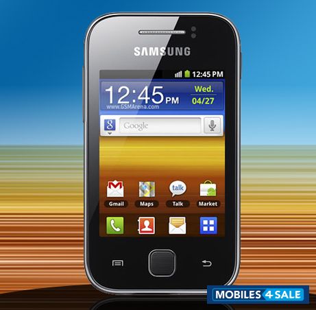 Silver Samsung Galaxy Y