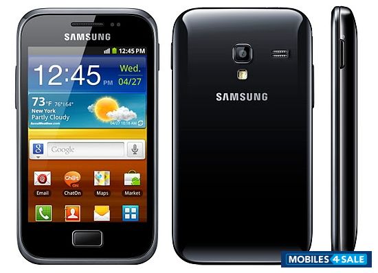 Black Samsung Galaxy Ace Plus