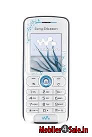 White And Blue Sony Ericsson  w200i