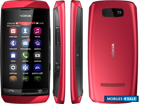 Red Nokia Asha 305